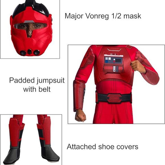 Rubies Costume Child's Deluxe Major Vonreg Costume M 8-10 - Picture 2 of 3
